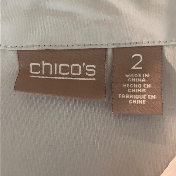 Chico’s Silky Button Down - Picture 3 of 7